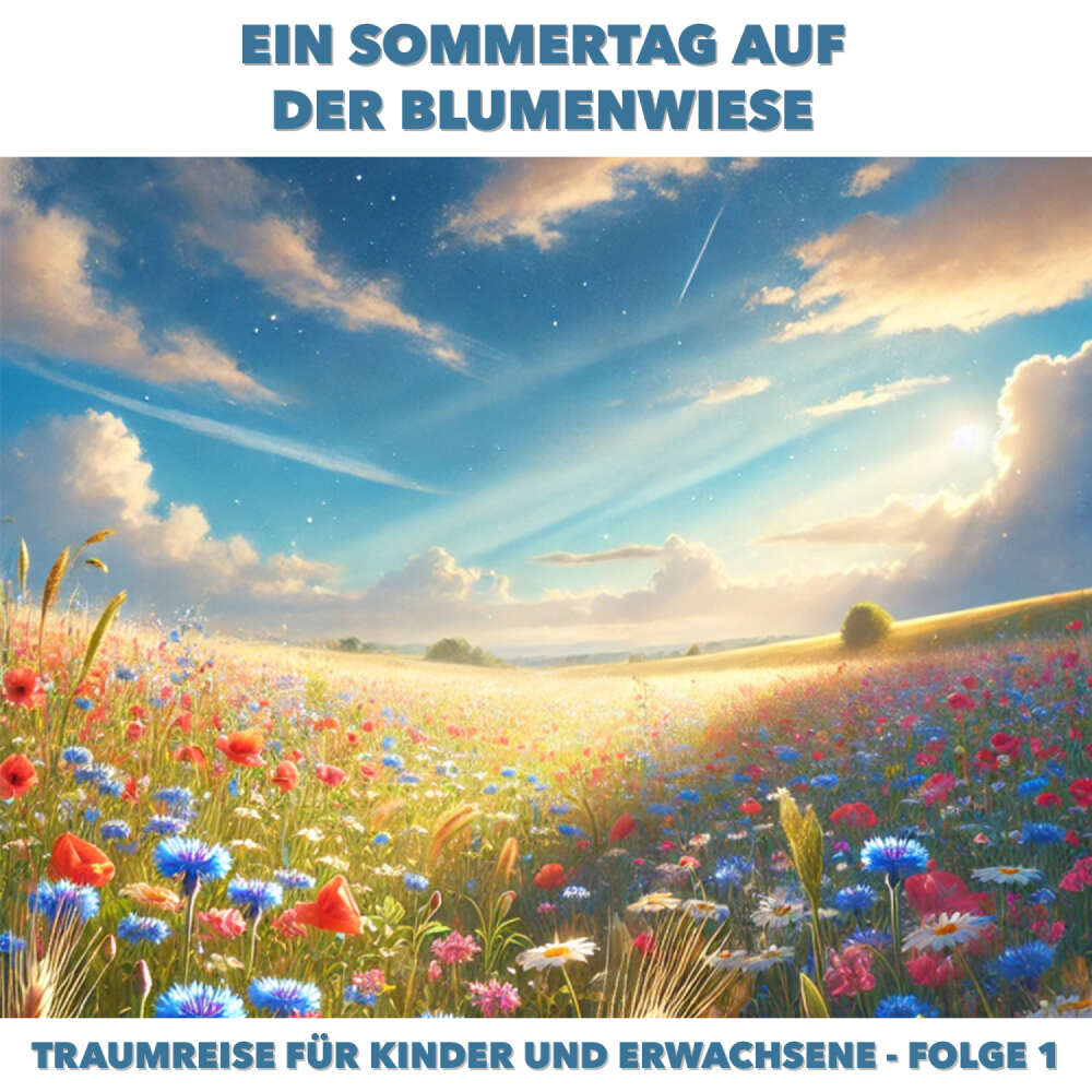 Cover von Traumreisen für Erwachsene und Kinder - Folge 1 - Ein Sommertag auf der Blumenwiese