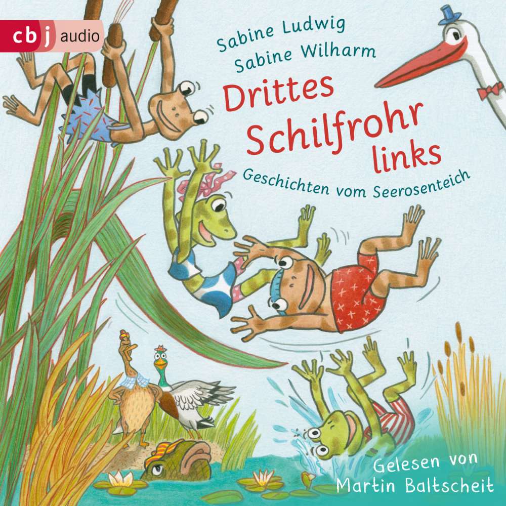 Cover von Sabine Ludwig - Drittes Schilfrohr links - Geschichten vom Seerosenteich