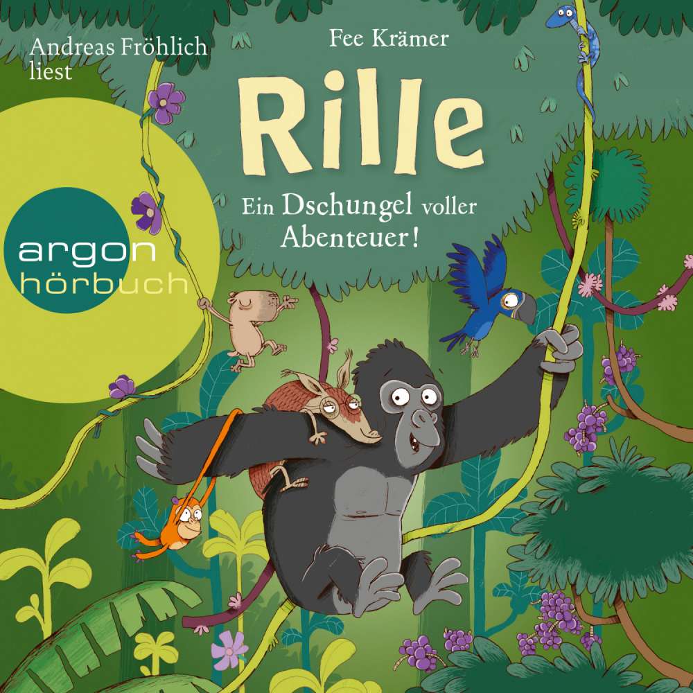 Cover von Fee Krämer - Rille - Band 2 - Rille - Ein Dschungel voller Abenteuer!