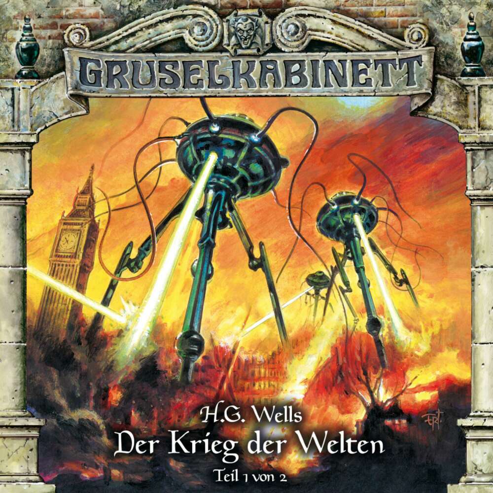 Cover von Gruselkabinett - Folge 124 - Der Krieg der Welten (Teil 1 von 2)