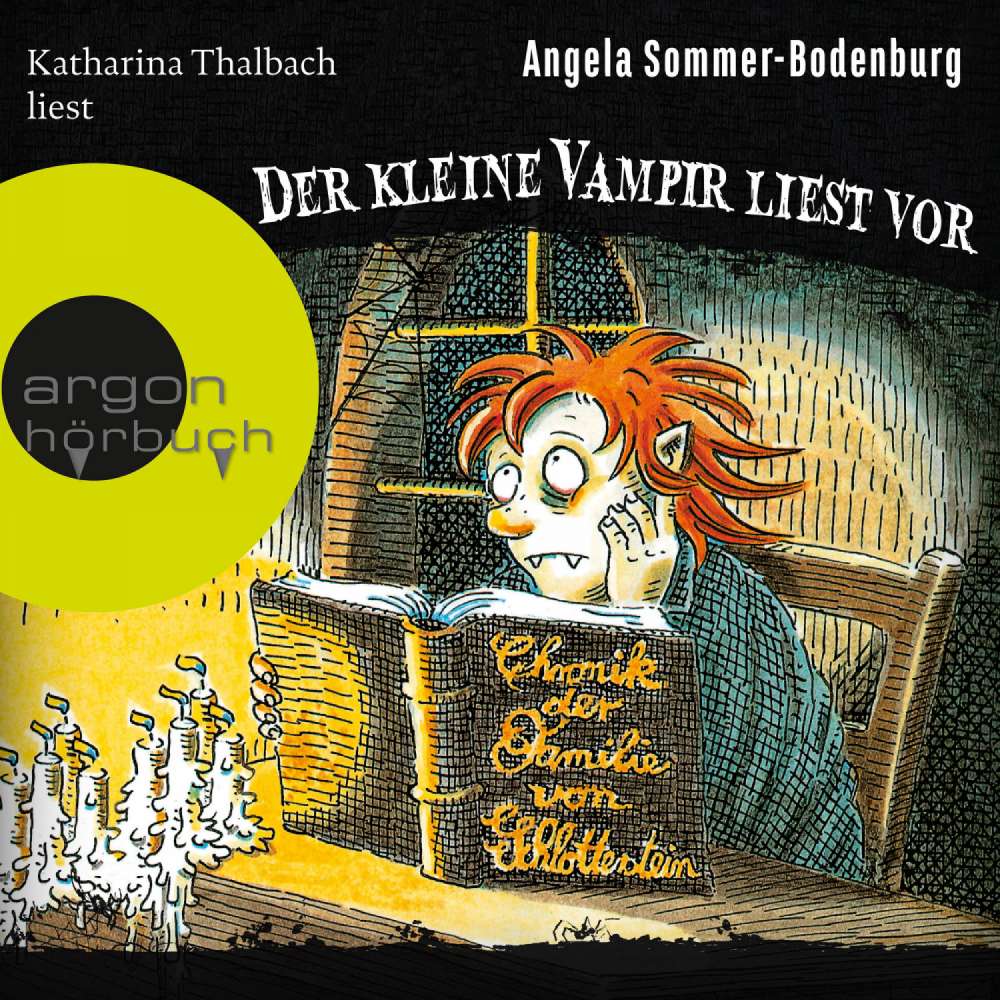 Cover von Angela Sommer-Bodenburg - Der kleine Vampir - Band 8 - Der kleine Vampir liest vor