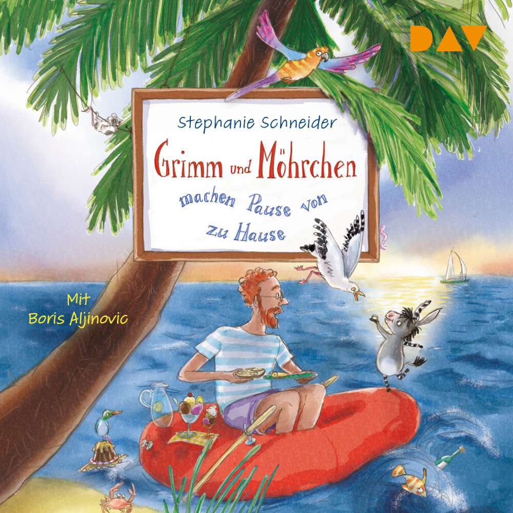 Cover von Stephanie Schneider - Grimm und Möhrchen - Band 3 - Grimm und Möhrchen machen Pause von zu Hause