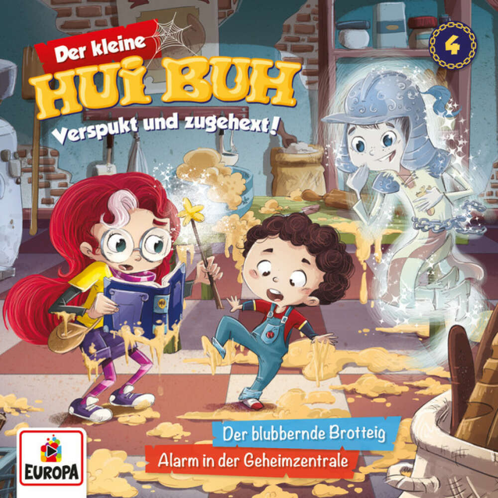 Cover von Der kleine Hui Buh - 004/Der blubbernde Brotteig/Alarm in der Geheimzentrale