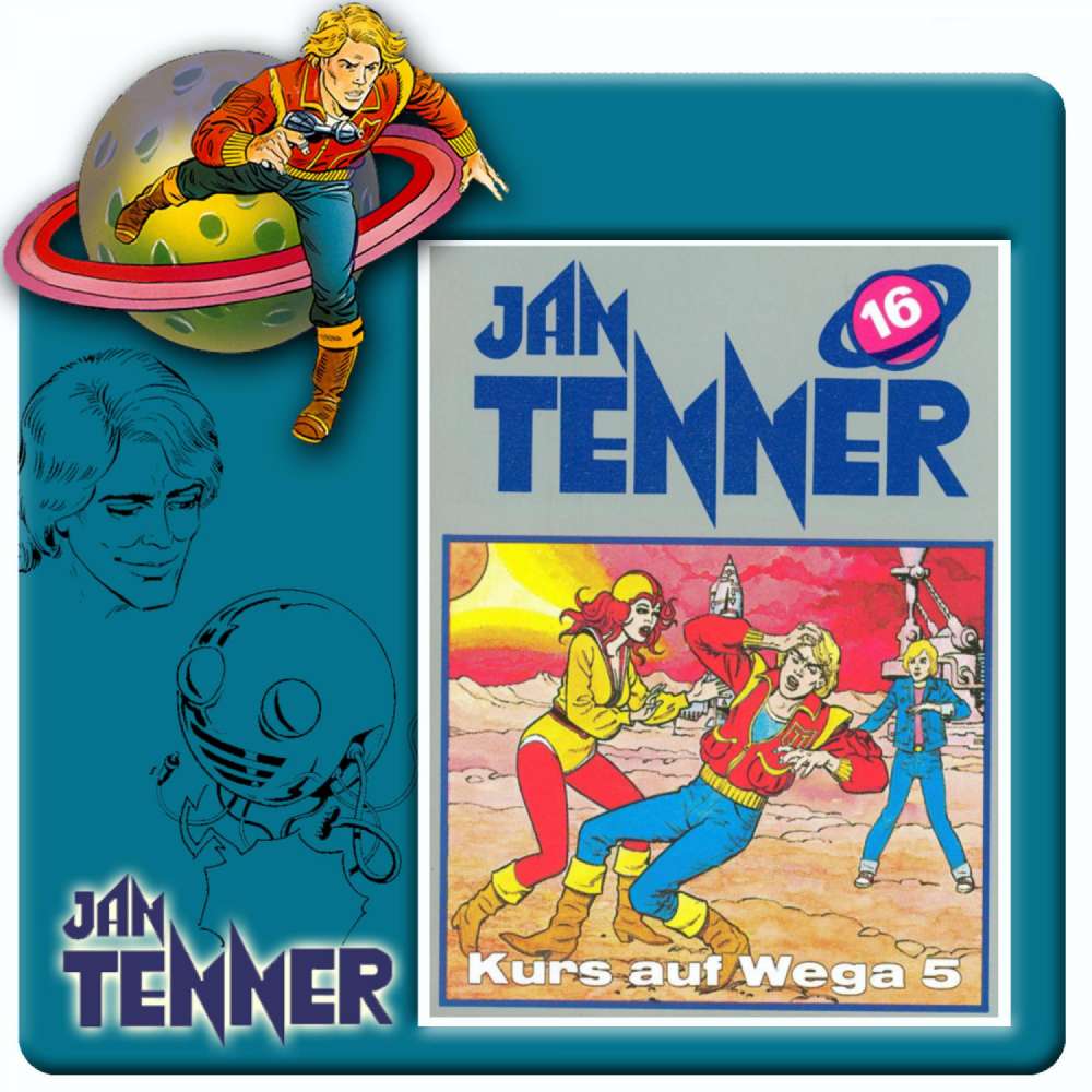 Cover von Jan Tenner -  Folge 16 - Kurs auf Wega 5