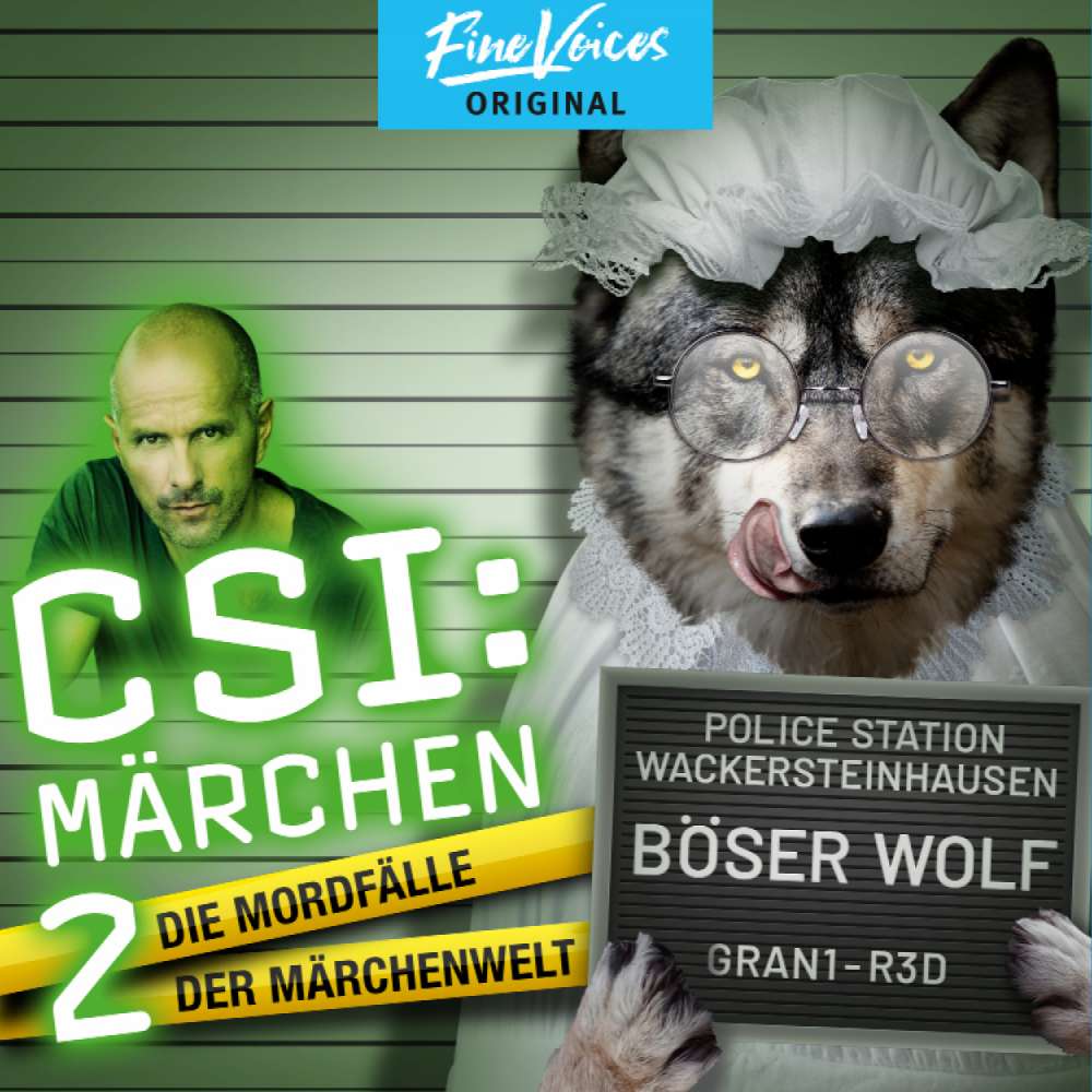 Cover von Roland Griem - CSI: Märchen - Neue Morde in der Märchenwelt - Band 2 - Böser Wolf