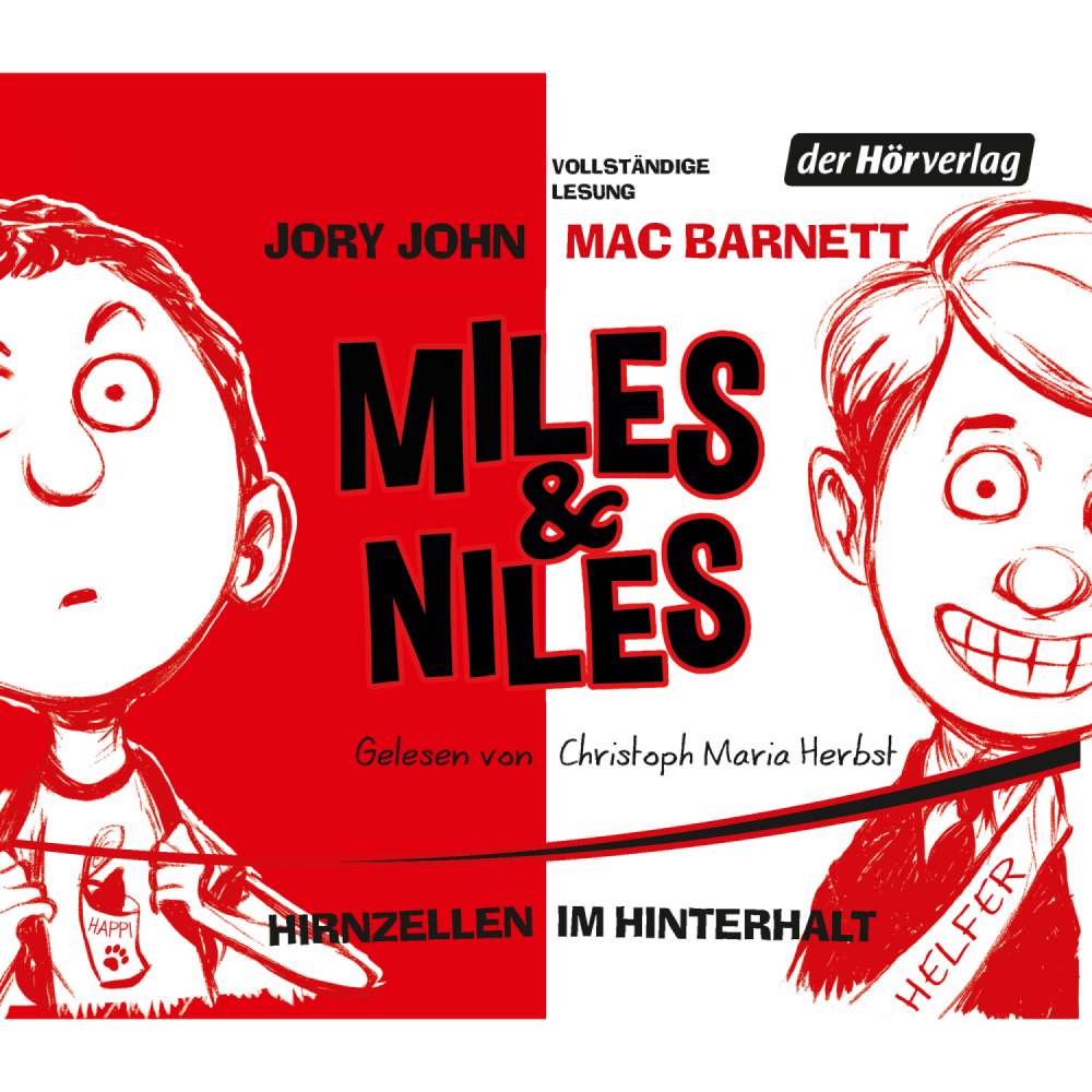 Cover von Jory John - Miles & Niles - Was es heißt, ein Mensch zu sein - Folge 1 - Hirnzellen im Hinterhalt