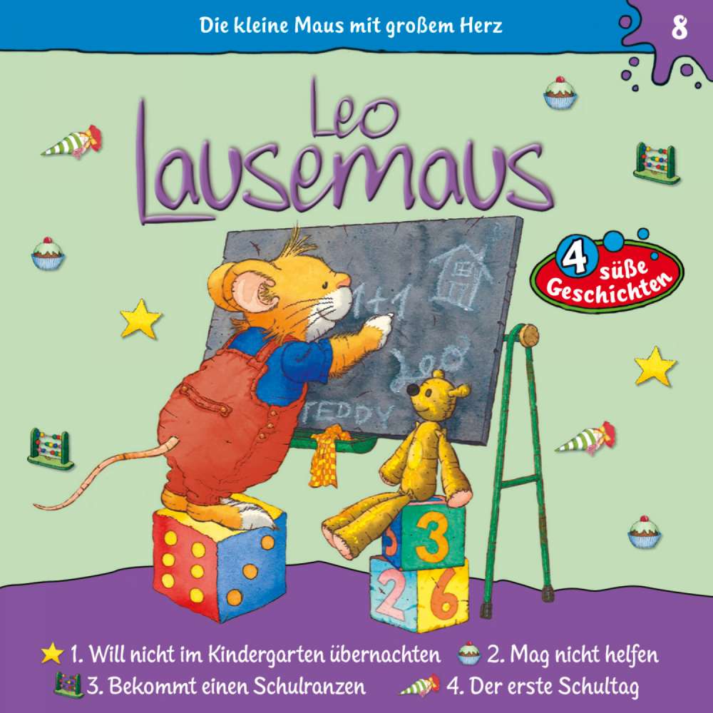 Cover von Leo Lausemaus - Leo Lausemaus - Folge 8 - Der erste Schultag