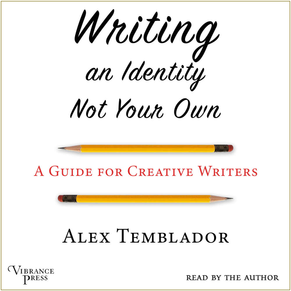 Cover von Alex Temblador - Writing an Identity Not Your Own - A Guide for Creative Writers