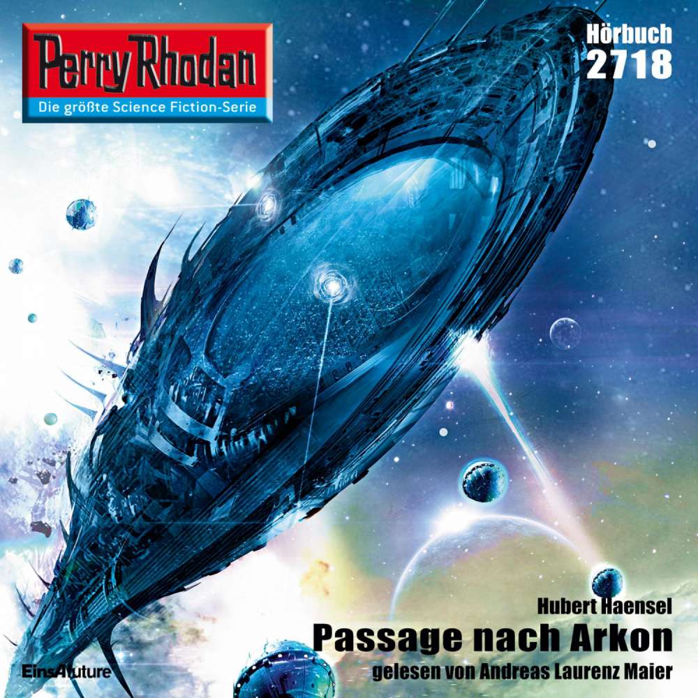 Cover von Hubert Haensel - Perry Rhodan - Erstauflage 2718 - Passage nach Arkon