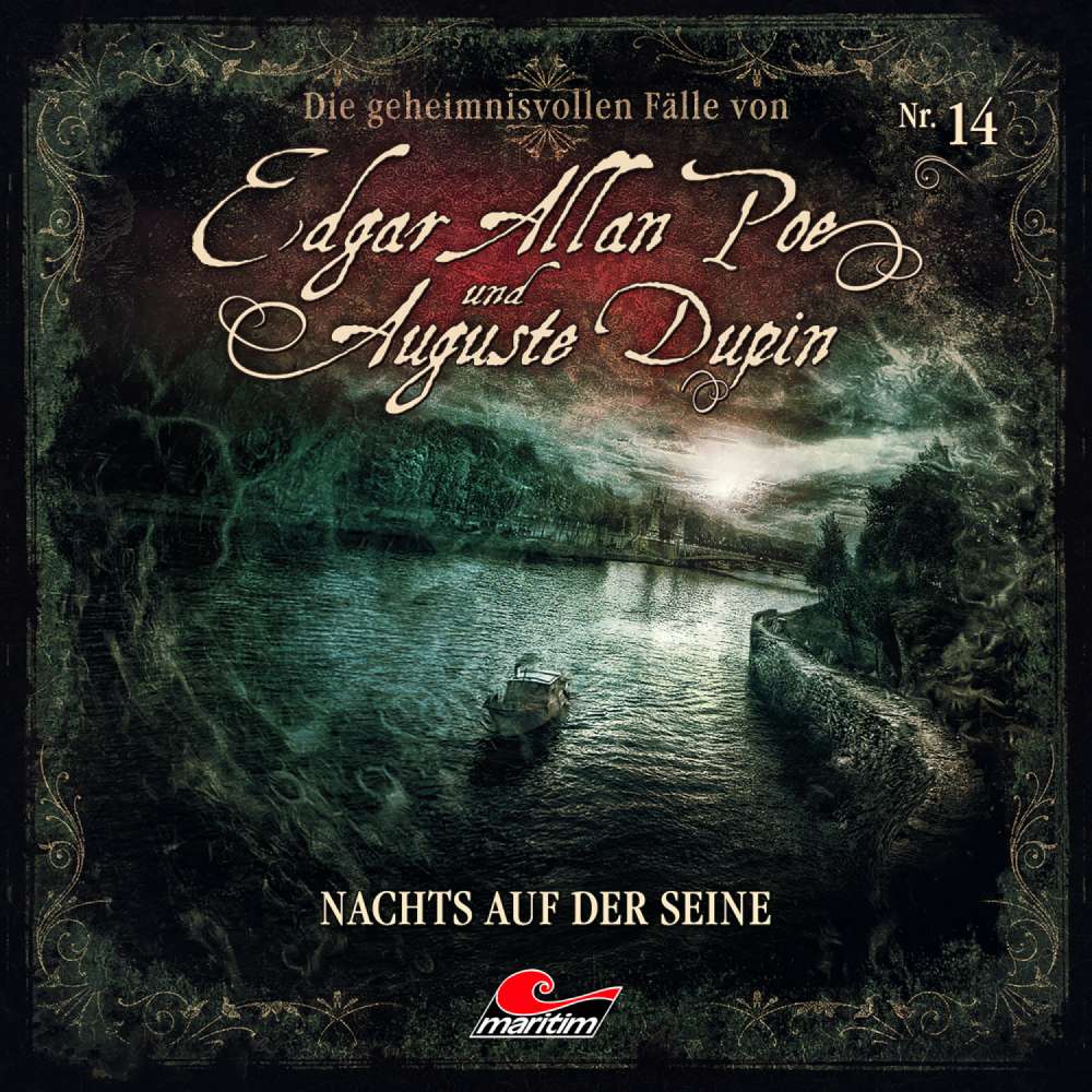 Cover von Edgar Allan Poe & Auguste Dupin - Folge 14 - Nachts auf der Seine