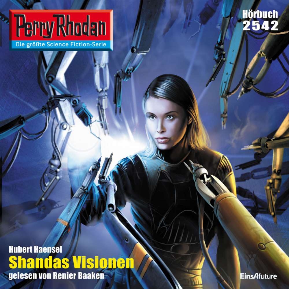 Cover von Hubert Haensel - Perry Rhodan - Erstauflage 2542 - Shandas Visionen