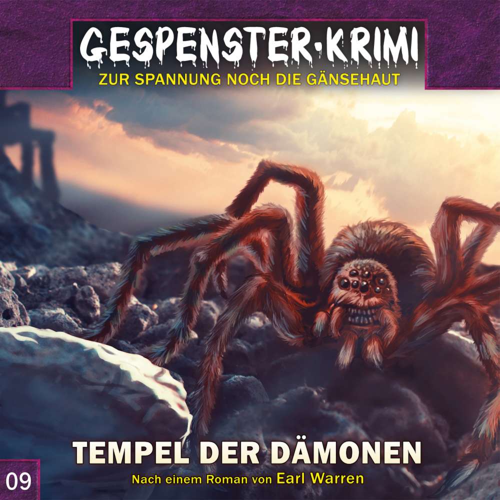 Cover von Markus Topf - Gespenster-Krimi - Folge 9 - Tempel der Dämonen