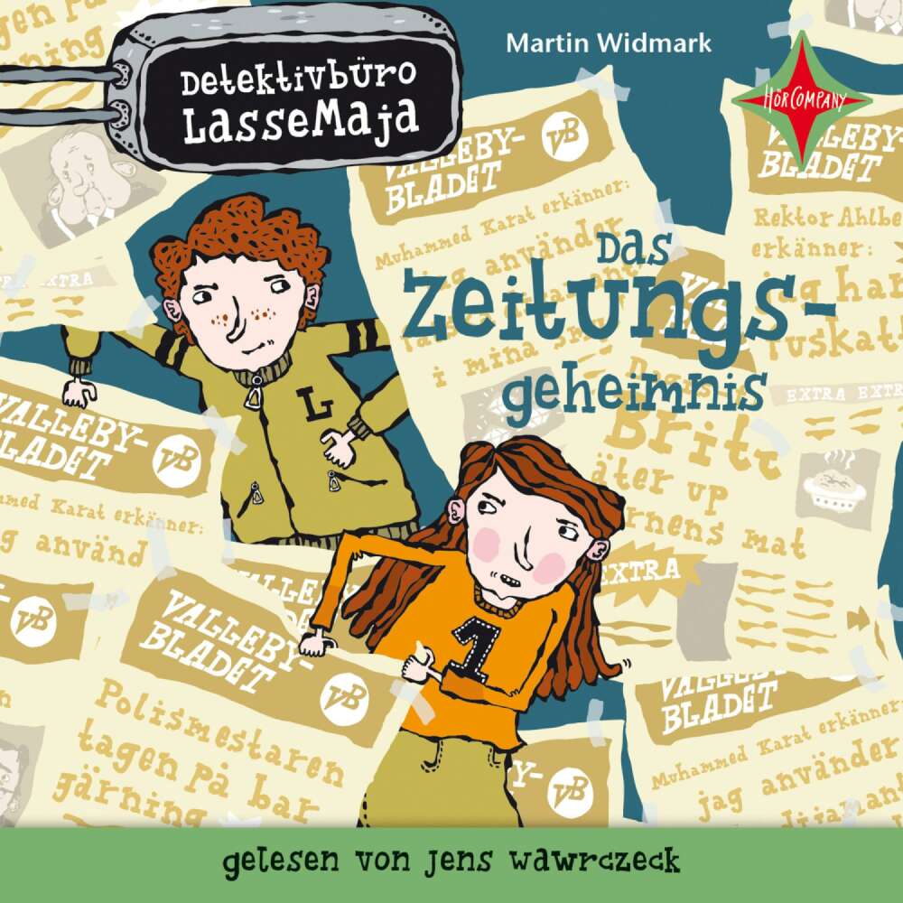 Cover von Martin Widmark - Detektivbüro LasseMaja - Teil 7 - Das Zeitungsgeheimnis