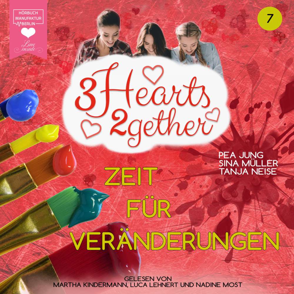 Cover von Pea Jung - 3hearts2gether - Band 7 - Zeit für Veränderungen