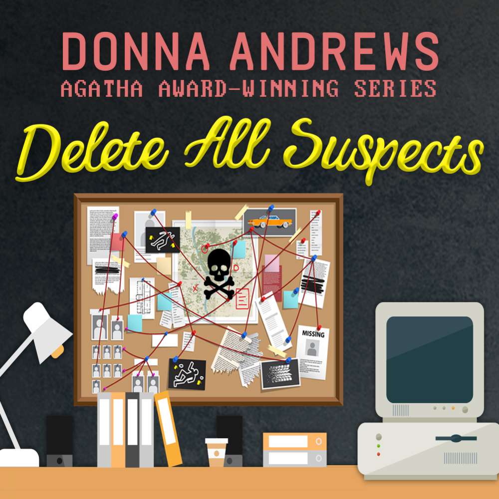 Cover von Donna Andrews - Turing Hopper Series - Book 4 - Delete All Suspects