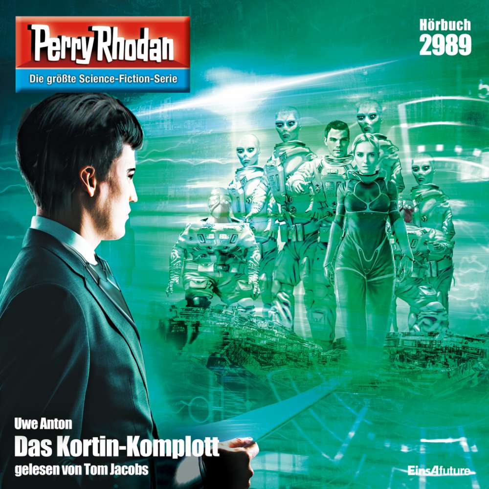 Cover von Uwe Anton - Perry Rhodan - Erstauflage 2989 - Das Kortin-Komplott