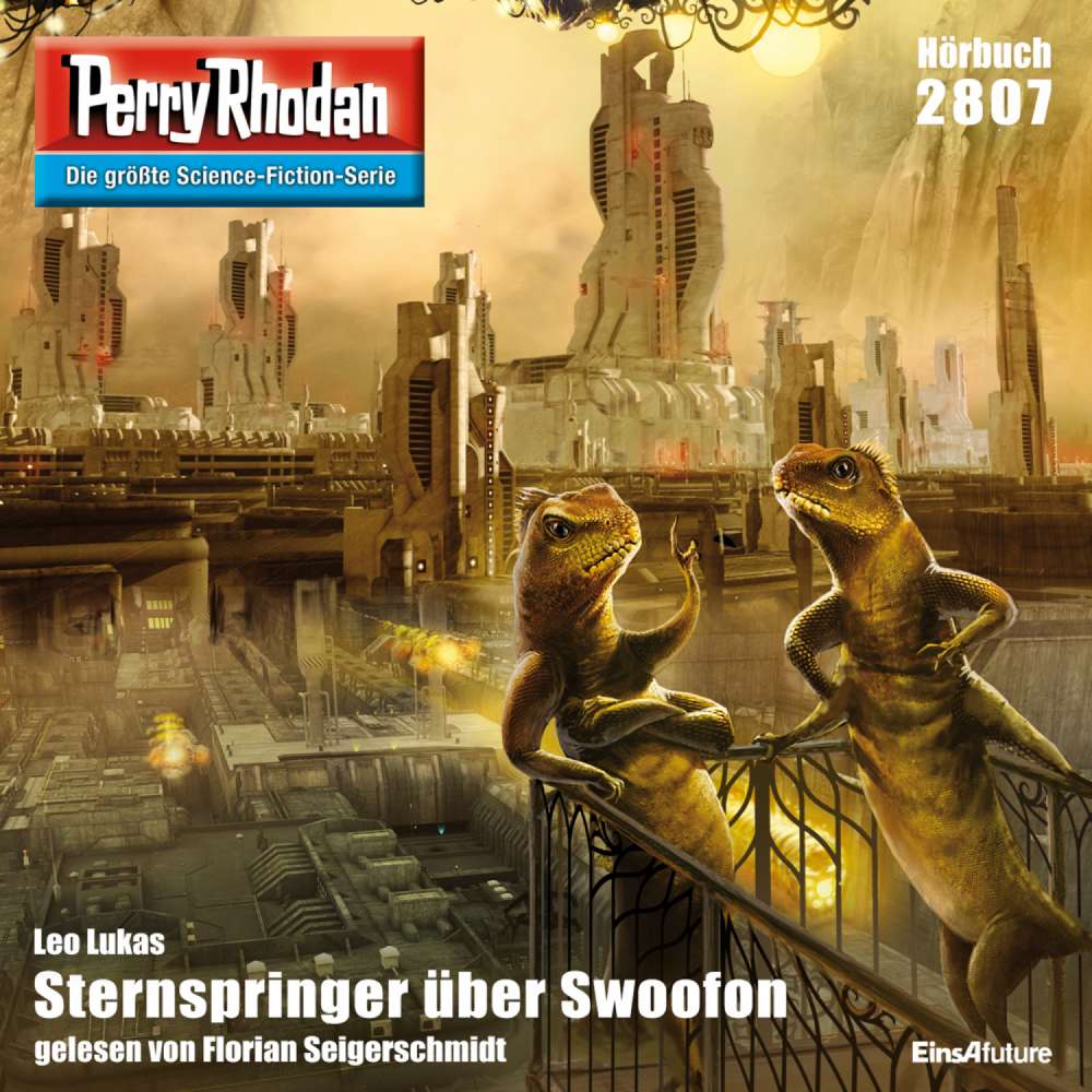 Cover von Leo Lukas - Perry Rhodan - Erstauflage 2807 - Sternspringer über Swoofon