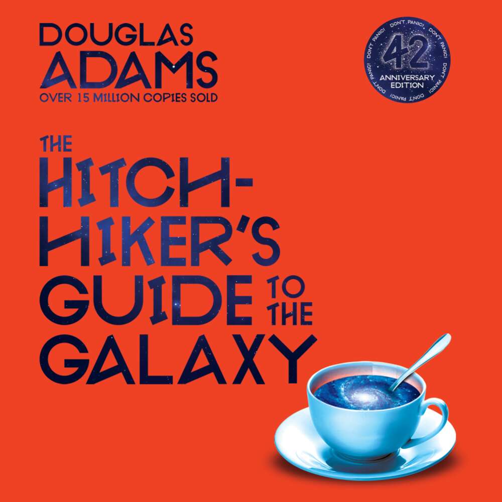 Cover von Douglas Adams - The Hitchhiker's Guide to the Galaxy - Book 1 - The Hitchhiker's Guide to the Galaxy