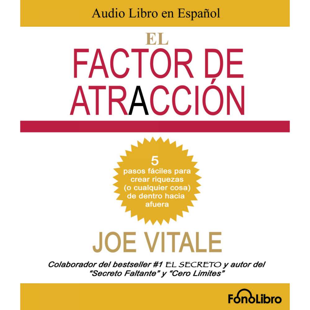 Cover von Joe Vitale - El Factor de Atraccion