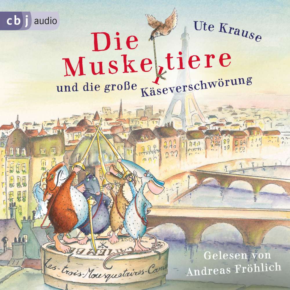 Cover von Ute Krause - Die Muskeltiere-Reihe zum Vorlesen - Band 5 - Die Muskeltiere und die große Käseverschwörung
