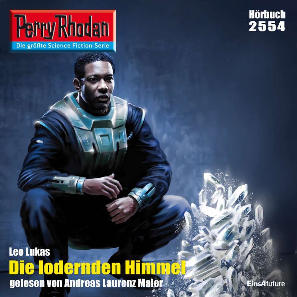 Cover von Leo Lukas - Perry Rhodan - Erstauflage 2554 - Die lodernden Himmel