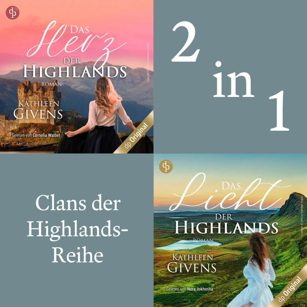 Cover von Kathleeen Givens - Clans der Highlands-Reihe: Band 1-2