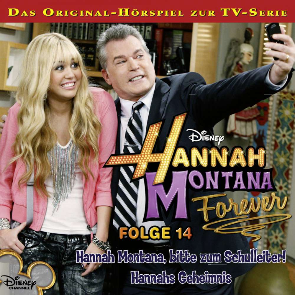 Cover von Hannah Montana Hörspiel - Folge 14 - Hannah Montana, bitte zum Schulleiter! / Hannahs Geheimnis