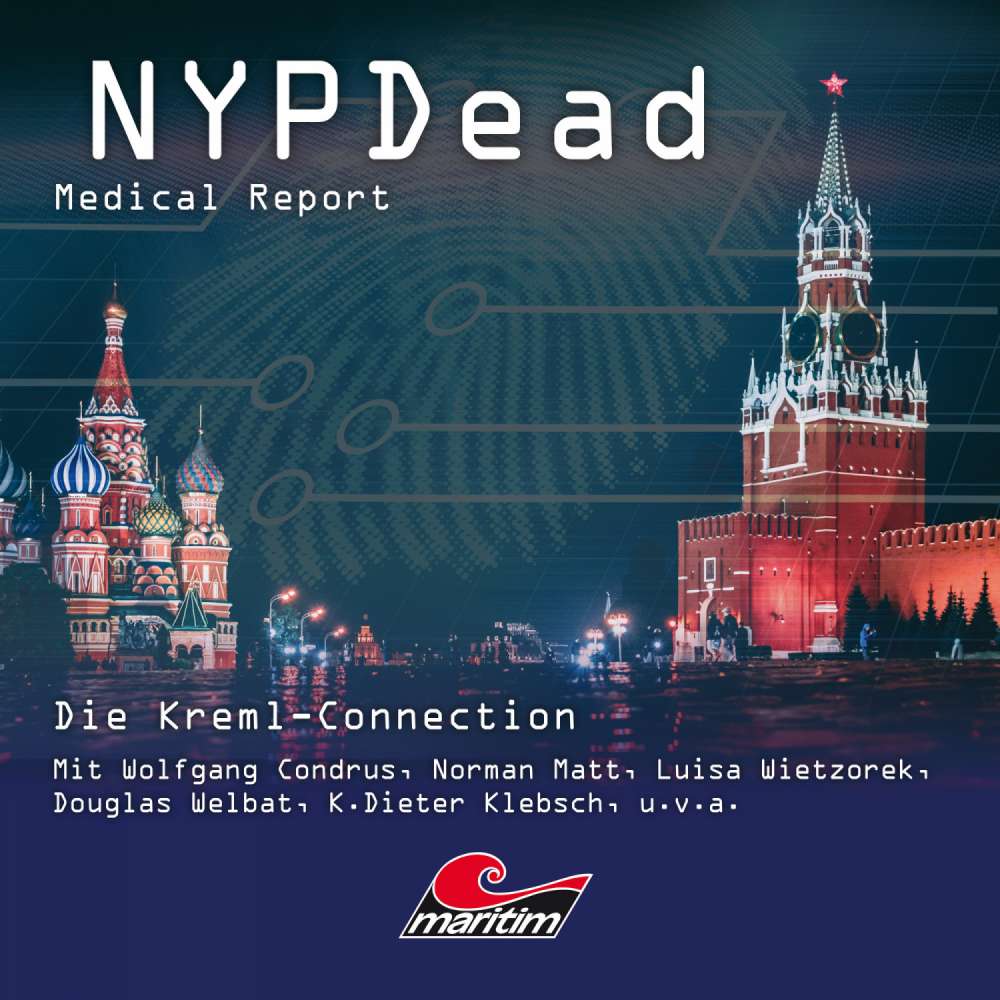 Cover von NYPDead - Medical Report - Folge 16 - Die Kreml-Connection
