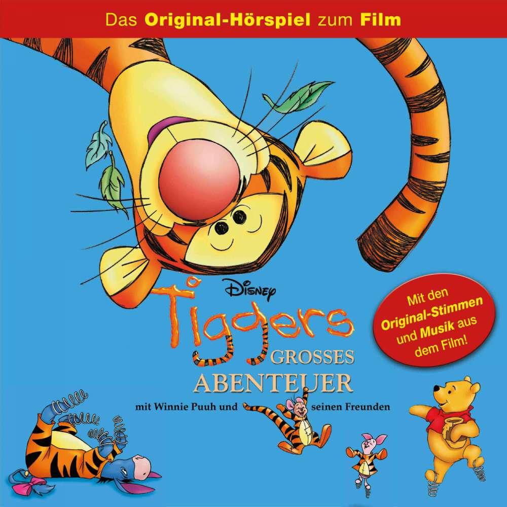 Cover von Tiggers grosses Abenteuer Hörspiel -  Tiggers grosses Abenteuer