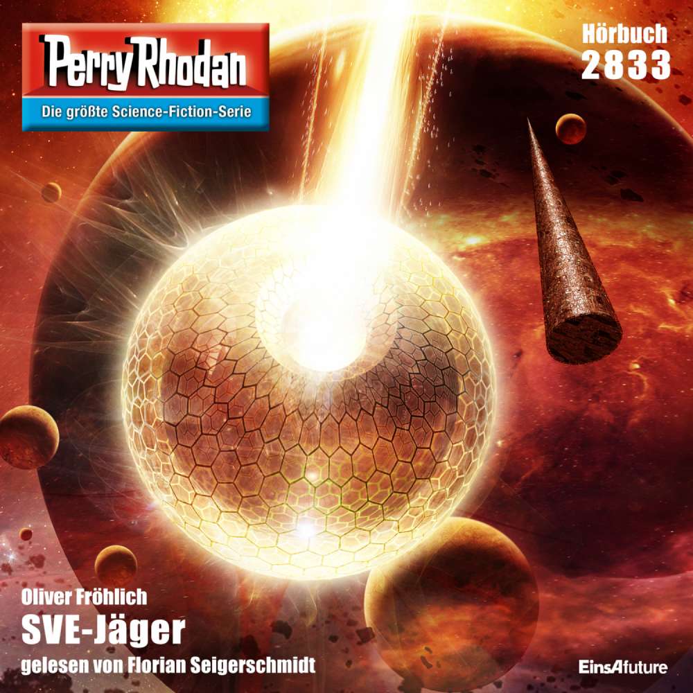 Cover von Oliver Fröhlich - Perry Rhodan - Erstauflage 2833 - SVE-Jäger