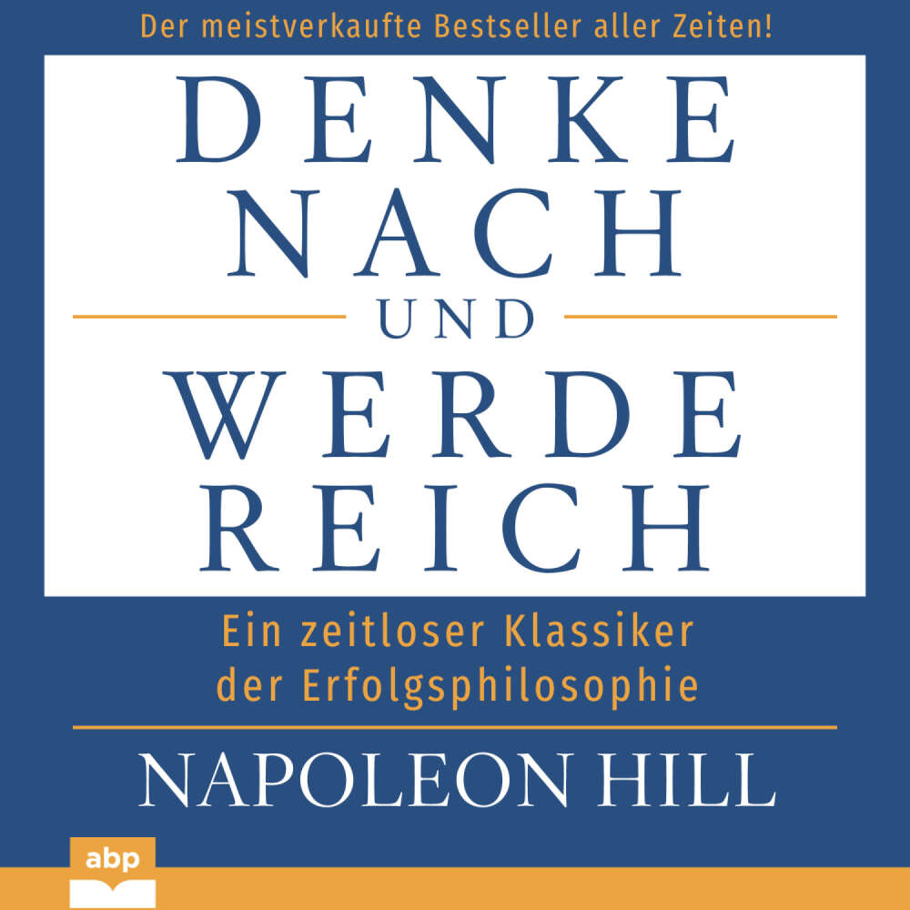 Cover von Napoleon Hill - Denke nach und werde reich