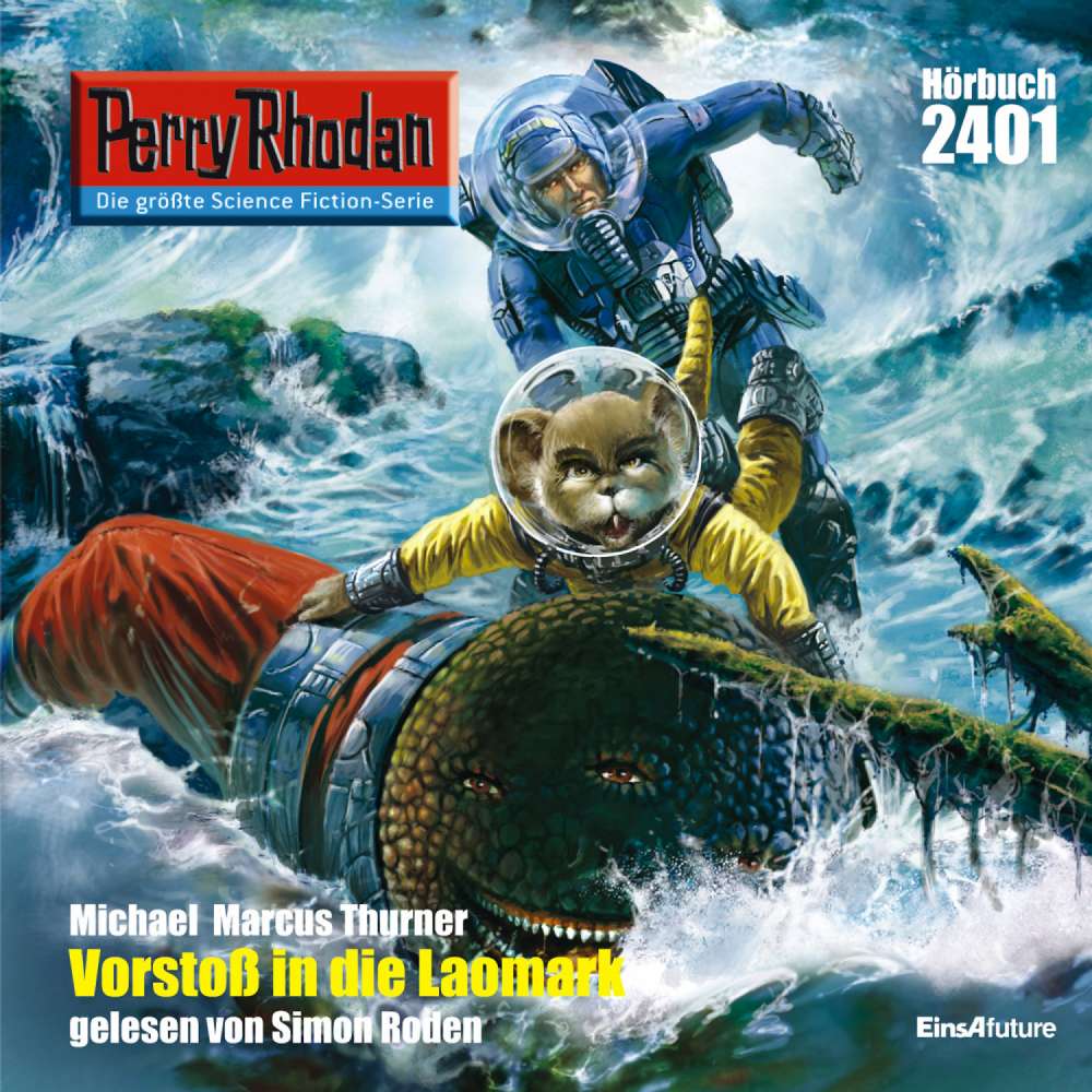 Cover von Michael Marcus Thurner - Perry Rhodan - Erstauflage 2401 - Vorstoß in die LAOMARK