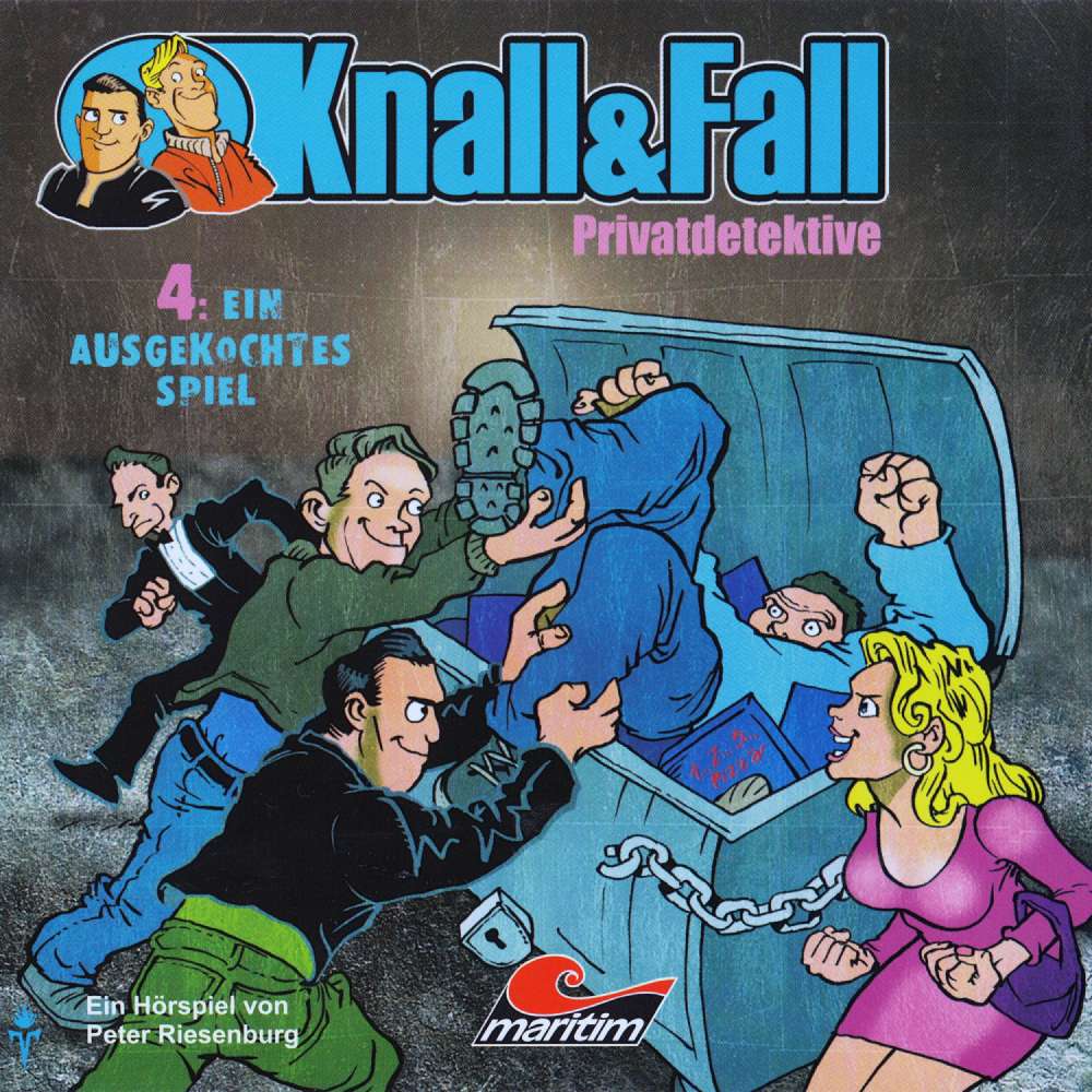 Cover von Peter Riesenburg - Knall & Fall Privatdetektive - Folge 4 - Ein ausgekochtes Spiel