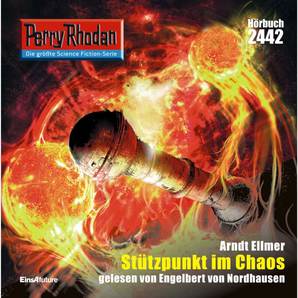 Cover von Arndt Ellmer - Perry Rhodan - Erstauflage 2442 - Stützpunkt im Chaos