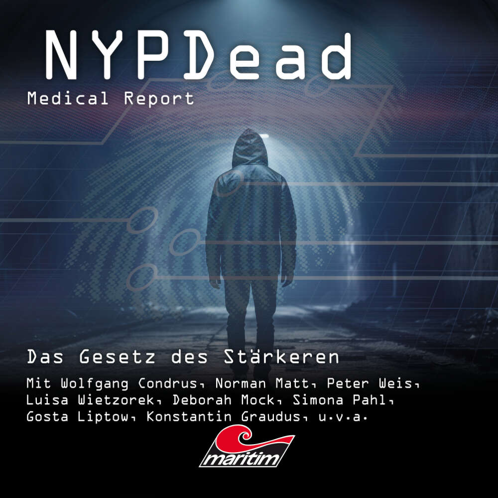 Cover von NYPDead - Medical Report - Folge 20 - Das Gesetz des Stärkeren