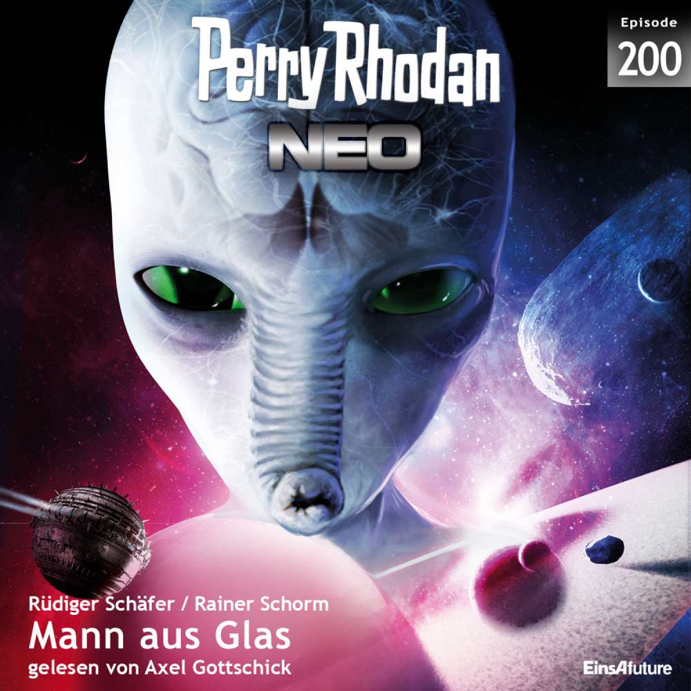 Cover von Rüdiger Schäfer - Perry Rhodan - Neo 200 - Mann aus Glas