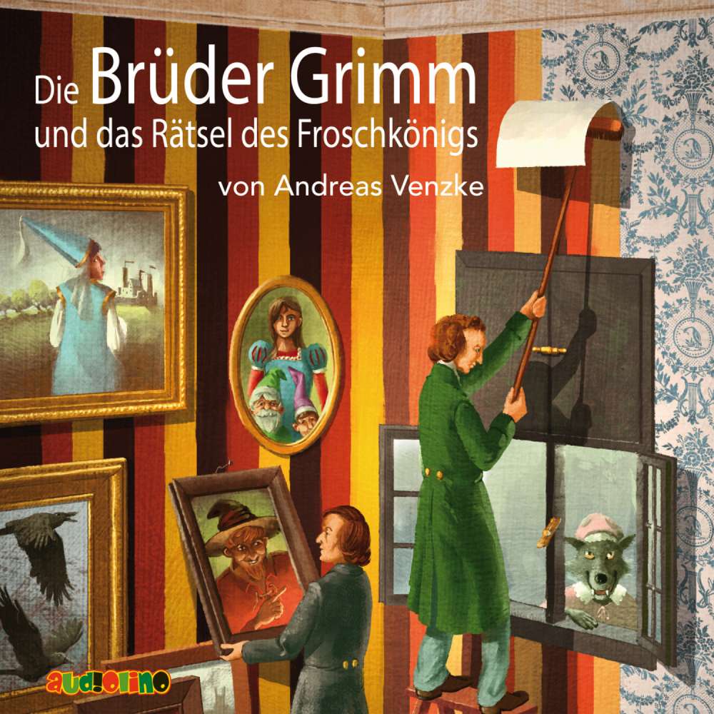 Cover von Andreas Venzke - Die Brüder Grimm und das Rätsel des Froschkönigs