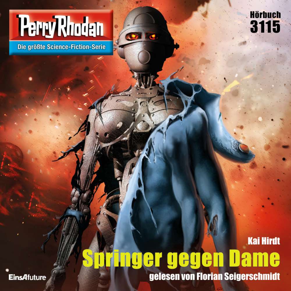 Cover von Kai Hirdt - Perry Rhodan - Erstauflage 3115 - Springer gegen Dame