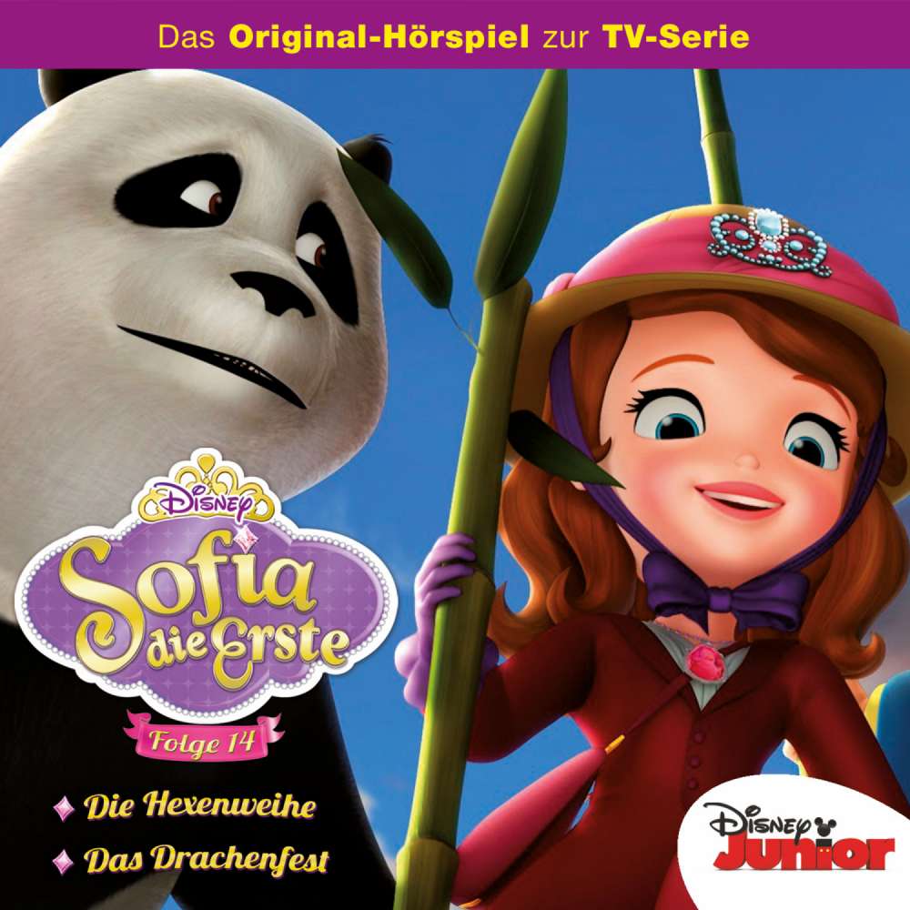 Cover von Sofia die Erste Hörspiel - Folge 14 - Die Hexenweihe / Das Drachenfest