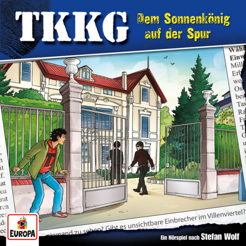 Cover von TKKG - 195/Dem Sonnenkönig auf der Spur