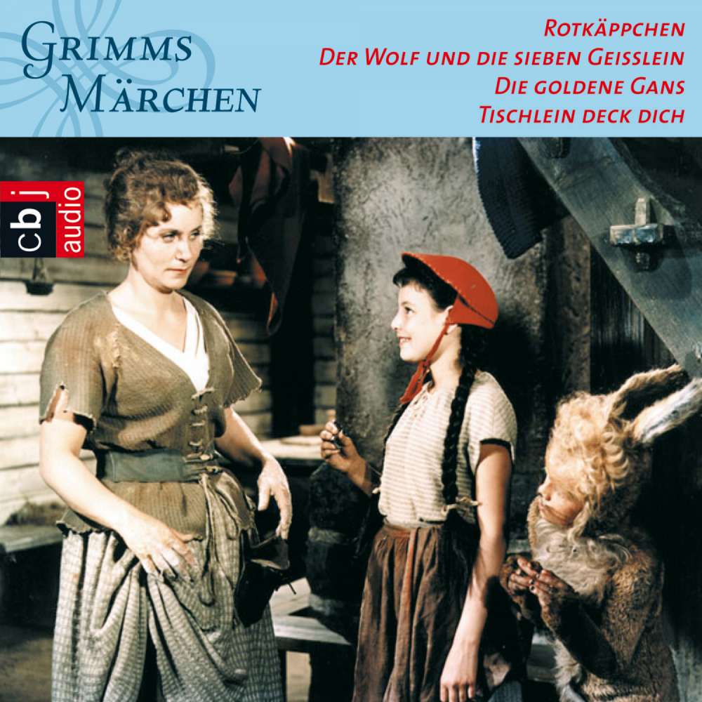 Cover von Brüder Grimm - Rotkäppchen / Der Wolf und die sieben Geißlein / Die goldene Gans / Tischlein deck dich
