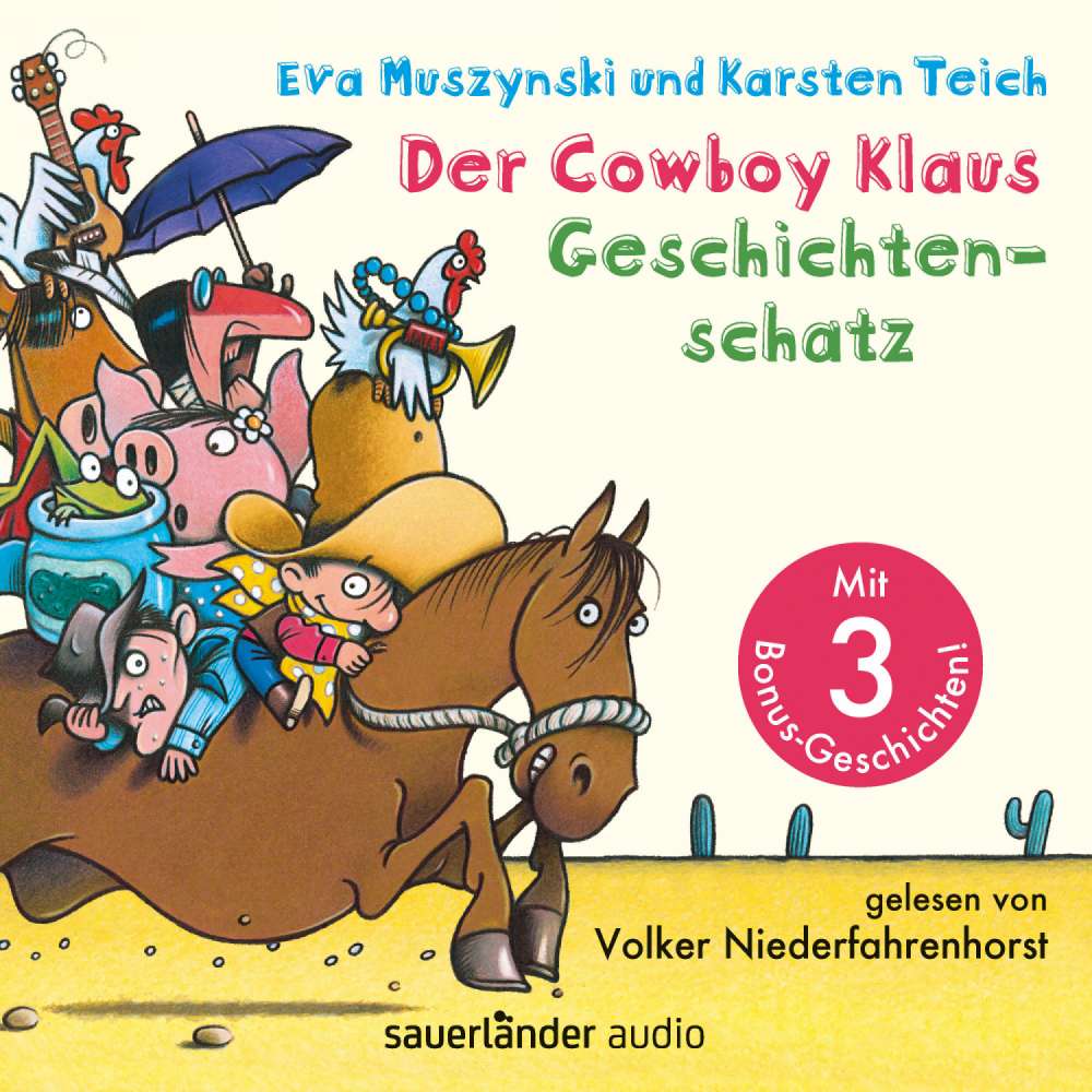 Cover von Eva Muszynski - Der Cowboy Klaus Geschichtenschatz - Alle 12 Abenteuer