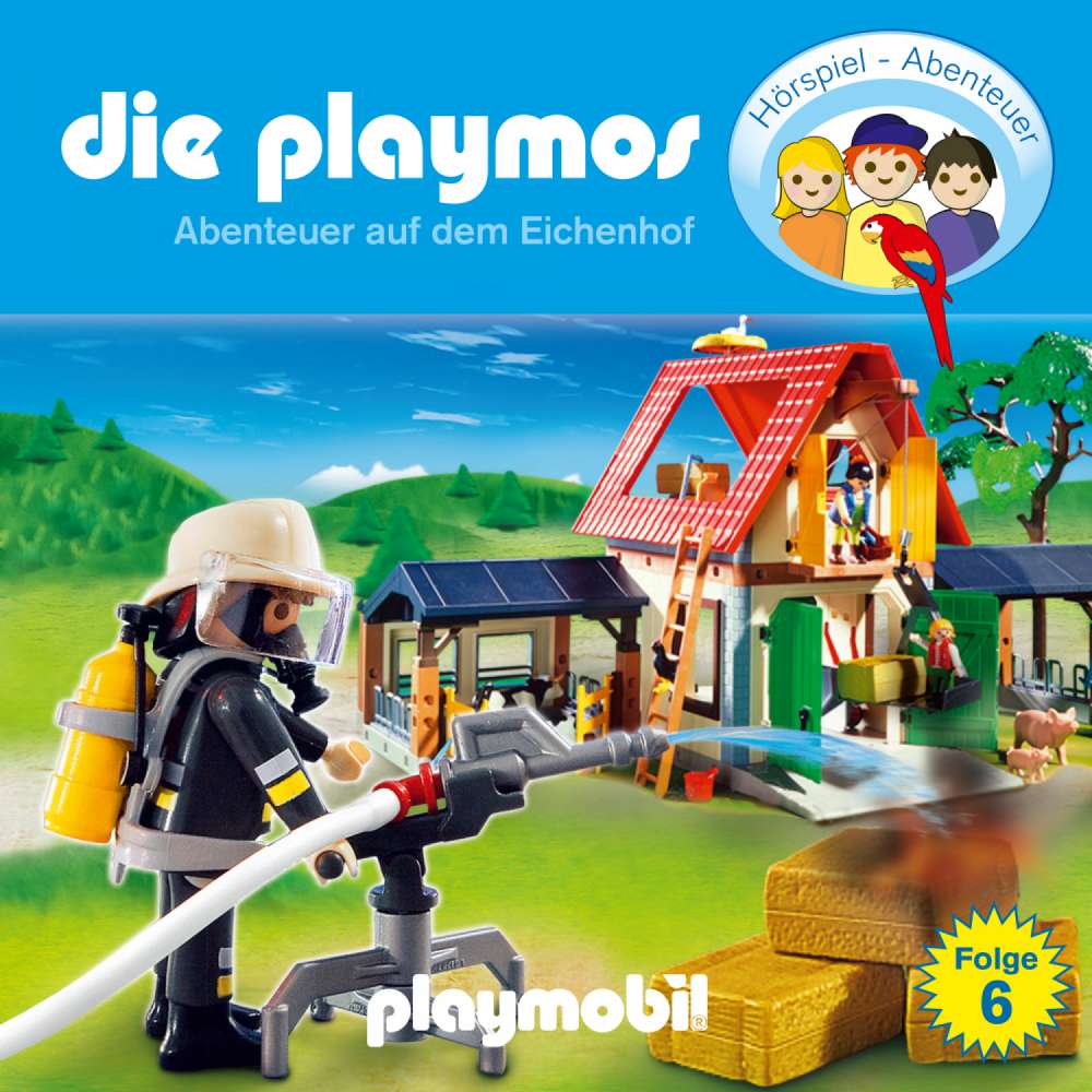 Cover von Die Playmos - Das Original Playmobil Hörspiel - Folge 6 - Abenteuer auf dem Eichenhof