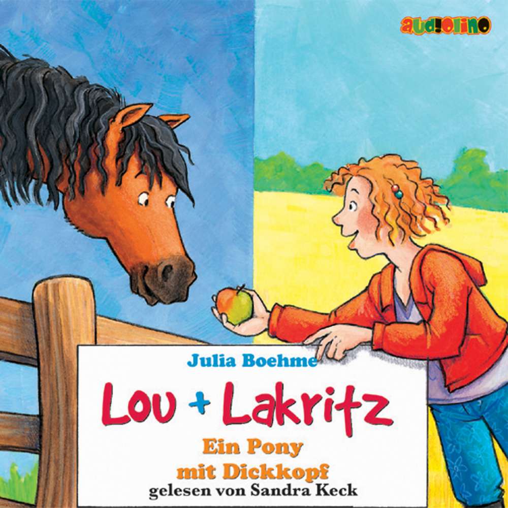 Cover von Julia Boehme - Lou + Lakritz 1 - Ein Pony mit Dickkopf