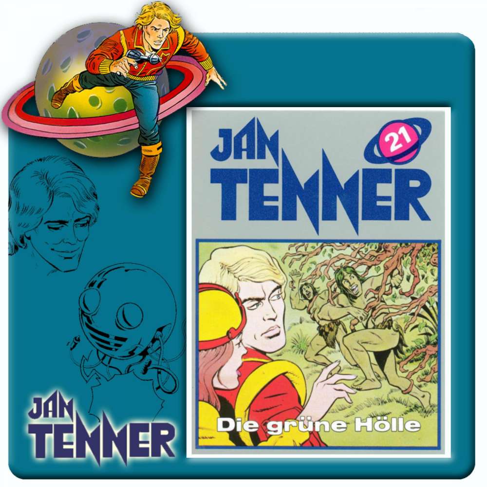 Cover von Jan Tenner -  Folge 21 - Die grüne Hölle