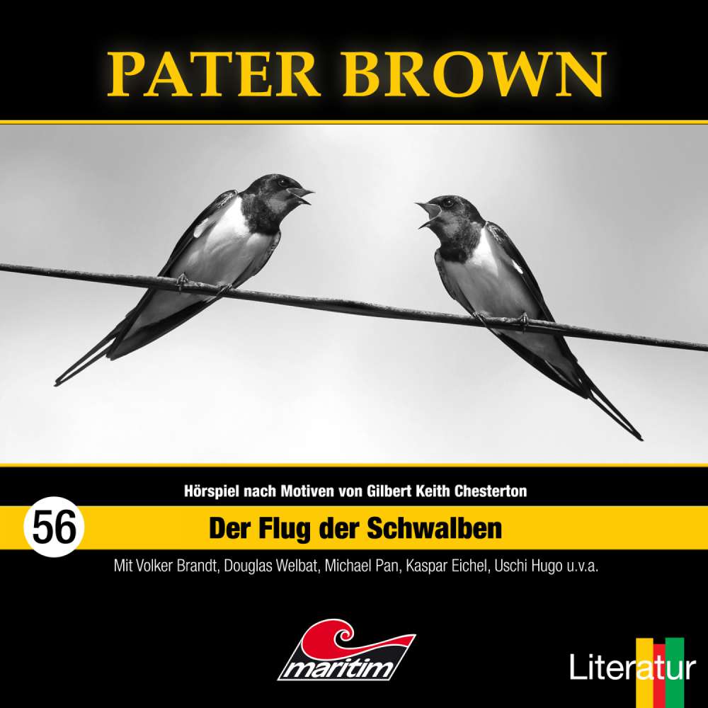 Cover von Pater Brown - Folge 56 - Der Flug der Schwalben