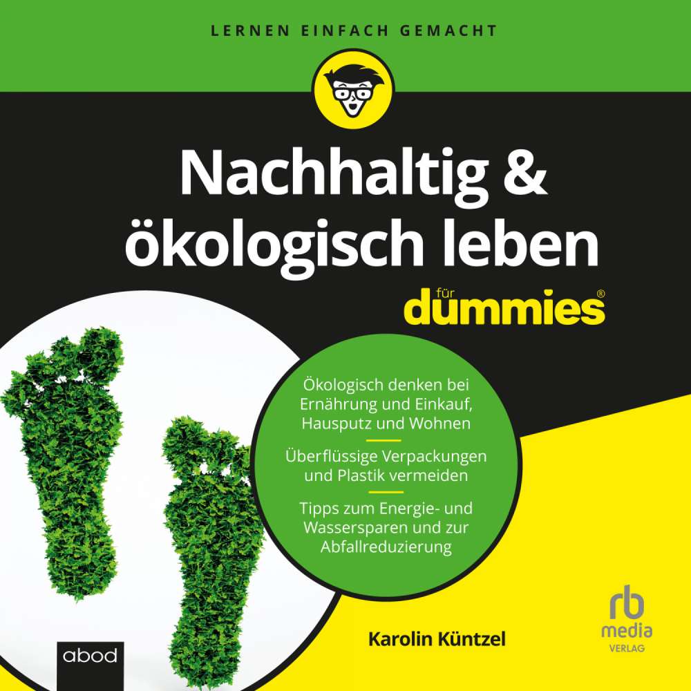 Cover von Karolin Kuntzel - Nachhaltig & ökologisch leben für Dummies