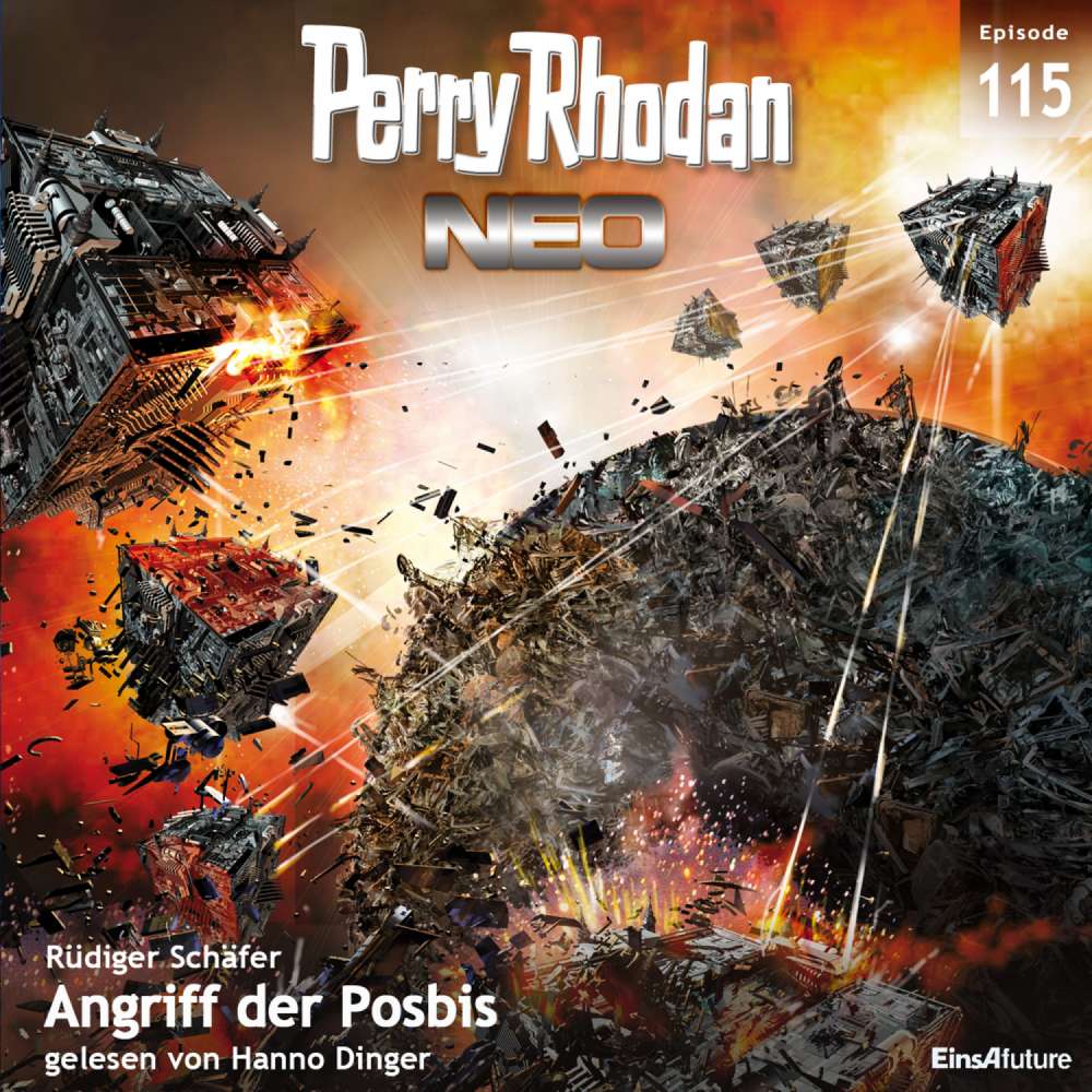 Cover von Rüdiger Schäfer - Perry Rhodan - Neo 115 - Angriff der Posbis