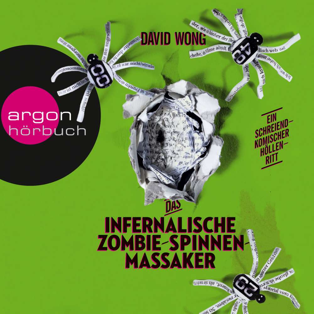 Cover von David Wong - Das infernalische Zombie-Spinnen-Massaker
