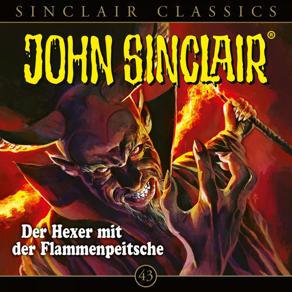 Cover von John Sinclair - Folge 43 - Der Hexer mit der Flammenpeitsche